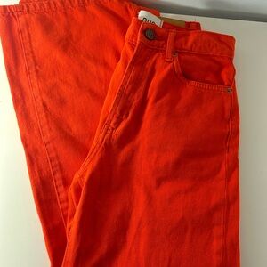 Urban Outfitter Orange Jeans